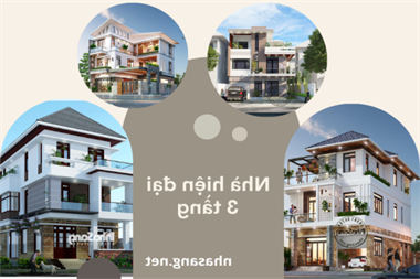 Mê mẩn 25 kiệt tác nhà hiện đại 3 tầng siêu đẹp được lựa chọn nhiều nhất