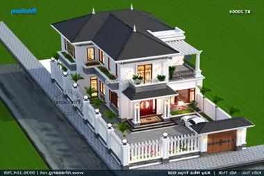 Bật mí 27+ Mẫu nhà 2 tầng có sân thượng lý tưởng cho gia đình nông thôn Việt