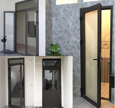 Top những mẫu cửa nhôm 1 cánh đẹp được ưa chuộng