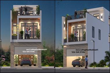 Đẹp bắt mắt cho mẫu nhà mặt tiền 5m 2 tầng đẹp giá rẻ hiện nay