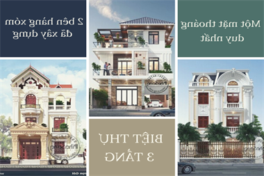 Lạc lối với 20+ mẫu nhà 3 tầng mặt tiền thoáng duy nhất ai ngắm cũng mê