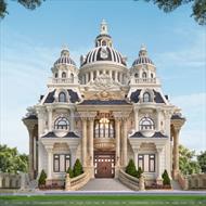 Mẫu thiết kế biệt thự lâu đài cổ điển 3 tầng (TGĐ: Bà Phương - Sóc Trăng) BT33564