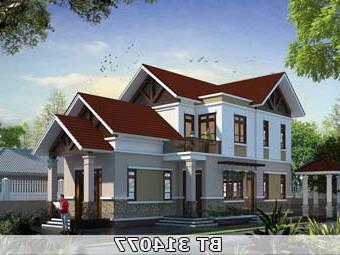 Mẫu nhà cấp 4 có gác lửng 100m2 BT314077