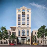 Mẫu thiết kế nhà ống 7 tầng kết hợp kinh doanh và cho thuê