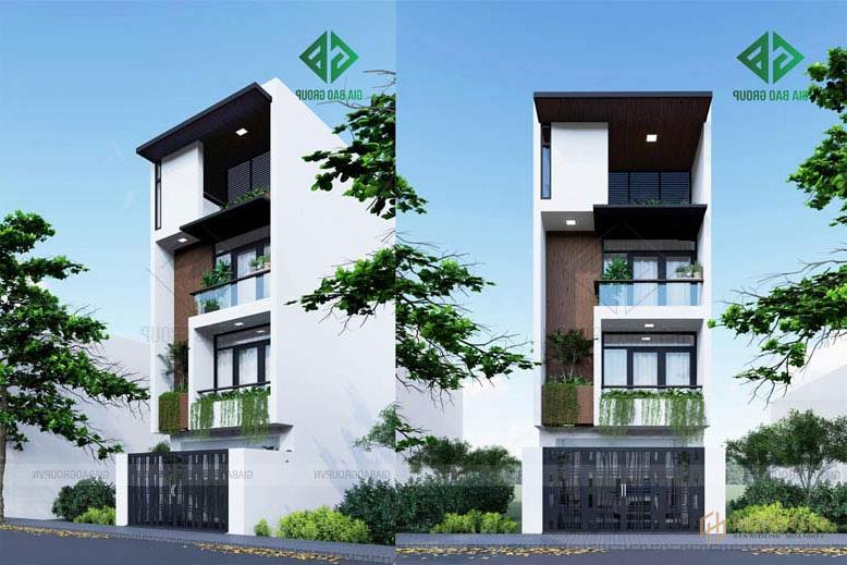 Mẫu thiết kế nhà phố 4 tầng đẹp - Chú Hiếu, Long Khánh, Mã số NP130