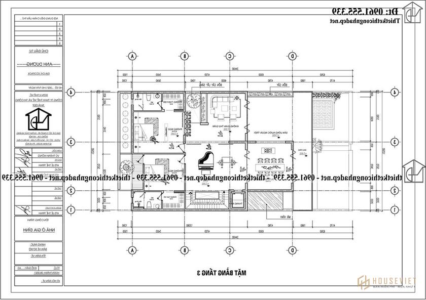 Biệt thự Cao cấp Tầng 4 12x24m tại Ecopark Ndbt4t2