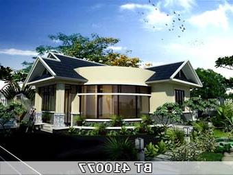 Mẫu nhà có phòng khách đẹp BT410077