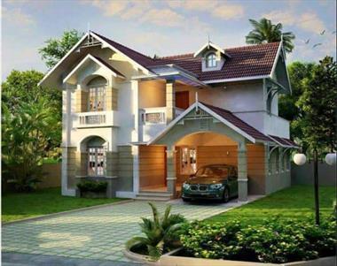 Nhà 2 lầu, mái thái, mặt tiền 7m, khang trang & được ưa chuộng hiện nay