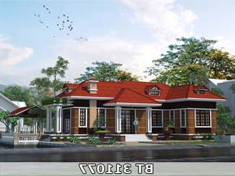 Thiết kế nhà vườn 120m2 BT311077