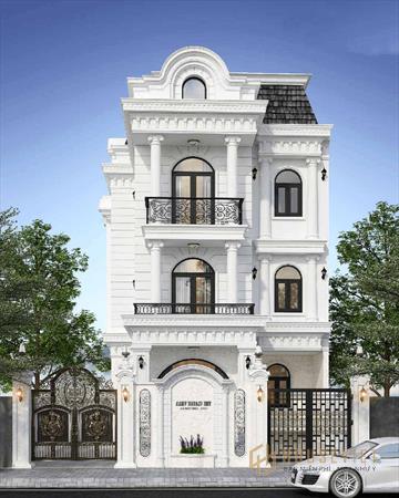 Mẫu nhà ống kiểu pháp sang trọng