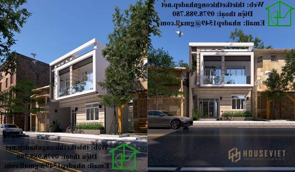 Nhà phố 2 tầng có gác lửng 7x12m