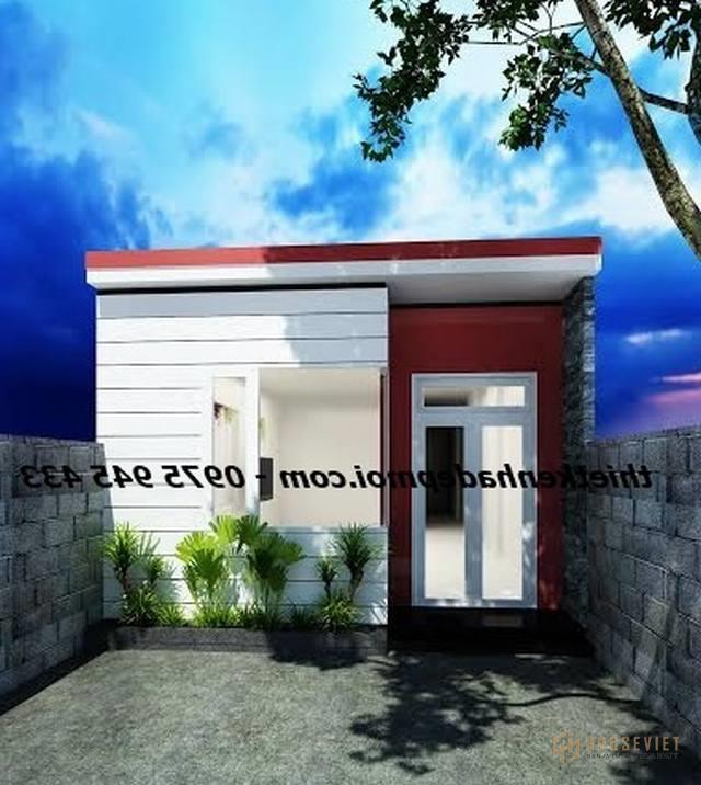 Ngôi nhà nhỏ xinh trên mặt đất