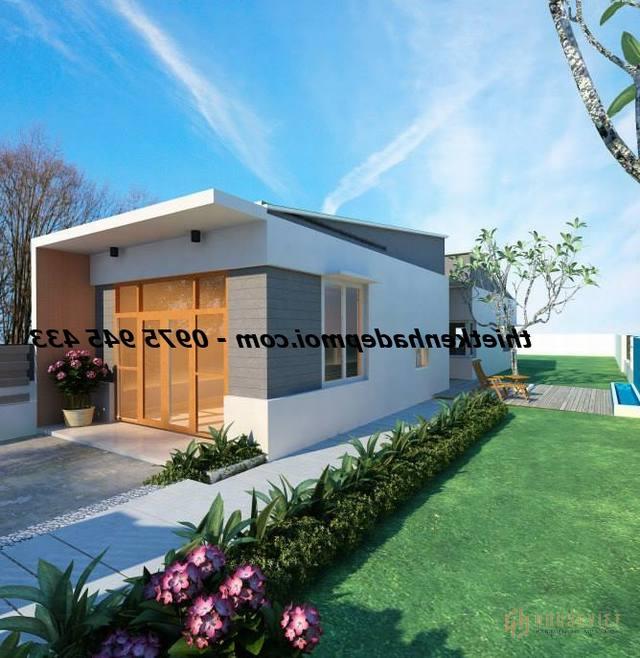 Nhà cấp 4 nhỏ xinh 70m2