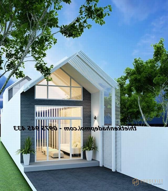 Nhà ống có gác lửng 4x16m