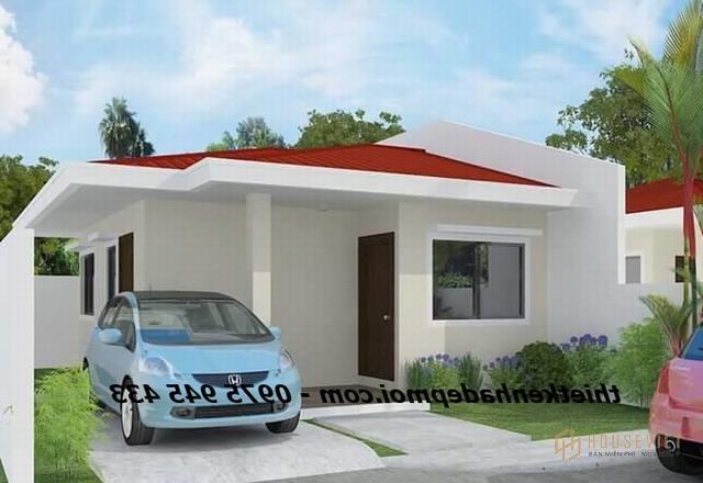 Mẫu nhà cấp 4 nhỏ gọn giá rẻ xây nhà