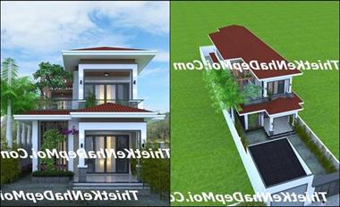 Những mẫu nhà 1 trệt 1 lầu có 3 đến 4 phòng ngủ đáng xây năm 2022