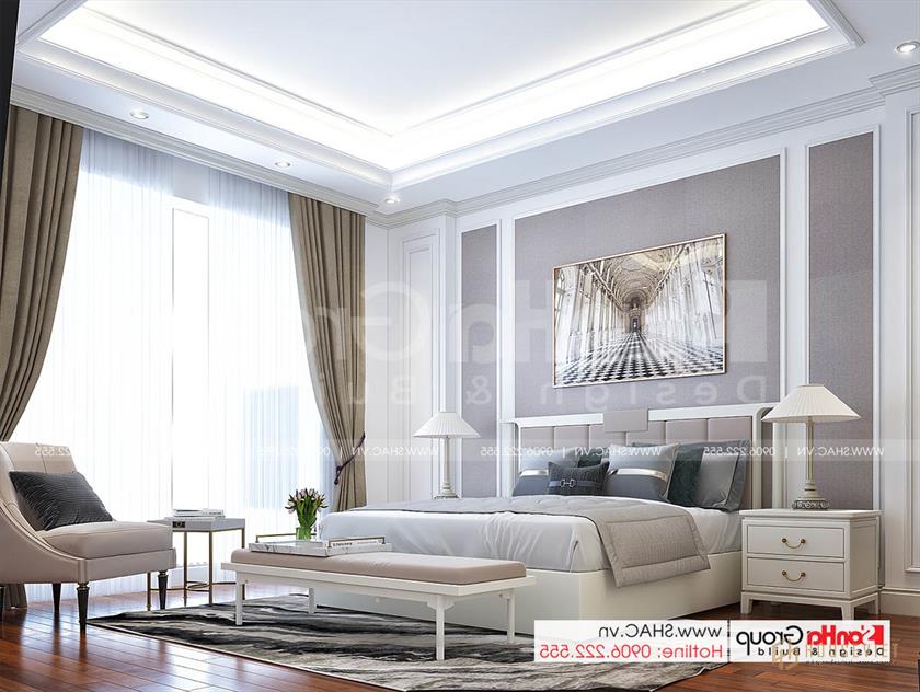 PHòng ngủ đẹp sang trọng tân cổ điển tại Hải Dương 