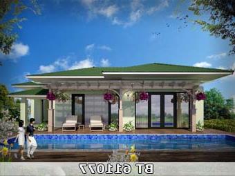 Thiết kế sân vườn nghỉ dưỡng BT611077