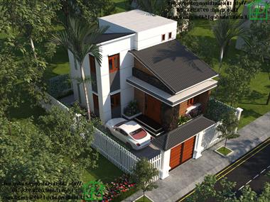 Khám phá những nét độc đáo của mẫu nhà phố 2 tầng tân cổ điển