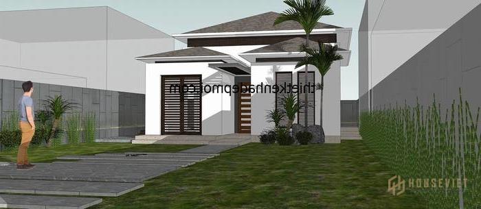 View 02 mẫu nhà cấp 4 kiểu Nhật đẹp năm 2022