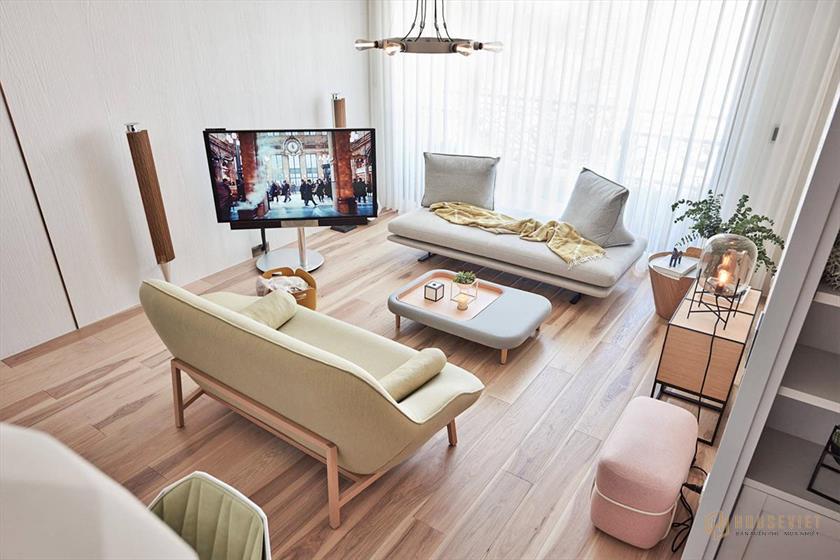 Sofa chữ U cho căn phòng vuông