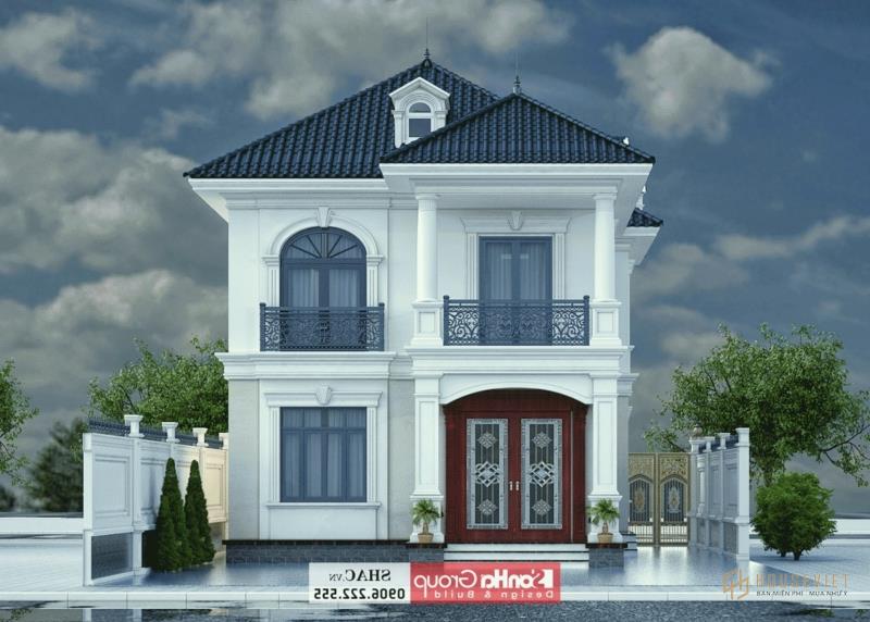 Biệt thự 2 tầng hiện đại thái bình