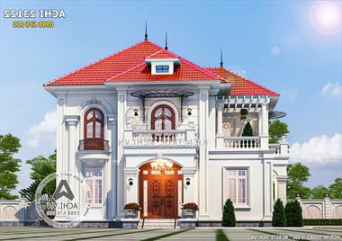 Mẫu biệt thự 2 tầng tân cổ điển đẹp tại Bình Phước - Mã số: ACHI 23122