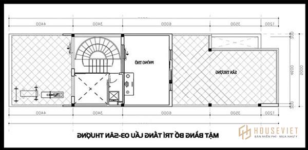 Sân thượng rộng rãi tạo cảm giác mát mẻ có thể tổ chức các hoạt động tiệc tùng