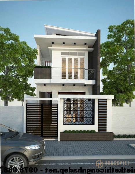 Mẫu thiết kế nhà phố 2 tầng 500 triệu đẹp