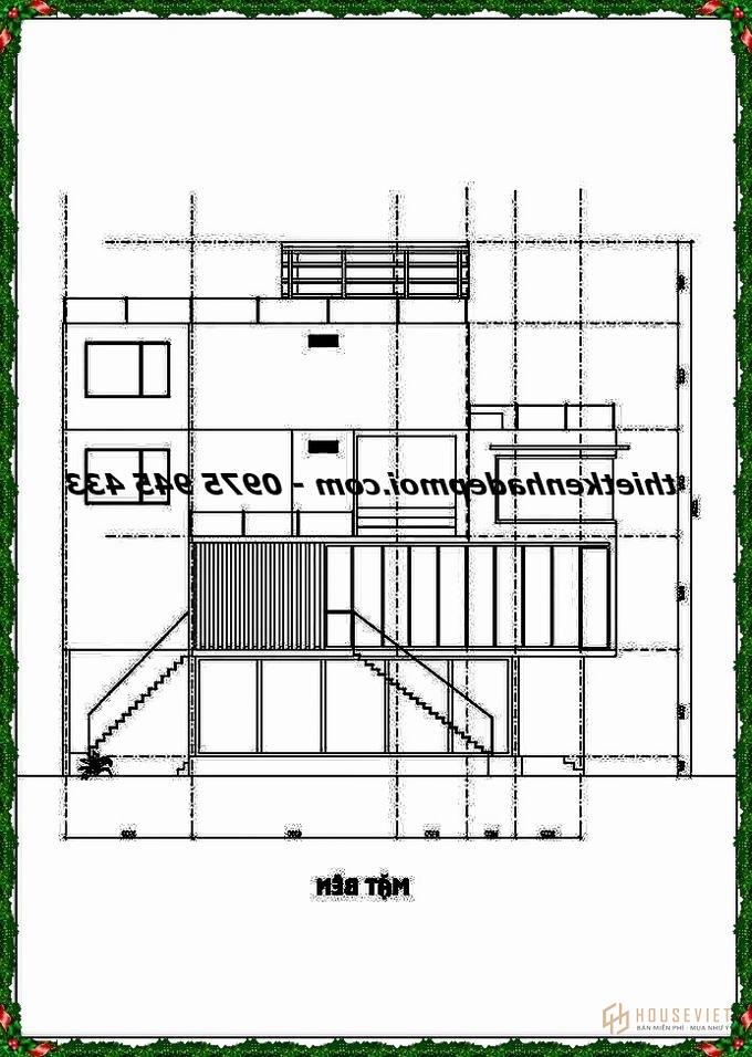 Tầng 1 nhà 4 tầng 170m2.