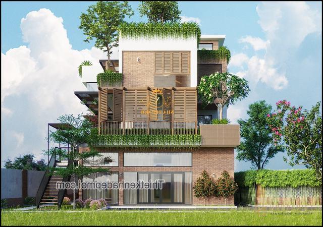 Biệt thự kiến ​​trúc xanh việt nam