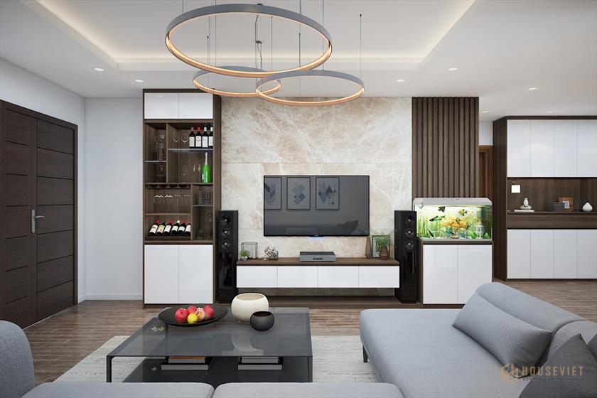 Kệ tivi trang trí phòng khách