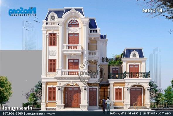 55+ Mẫu biệt thự 3 tầng tân cổ điển đẹp bất biến cùng thời gian (phần 3)