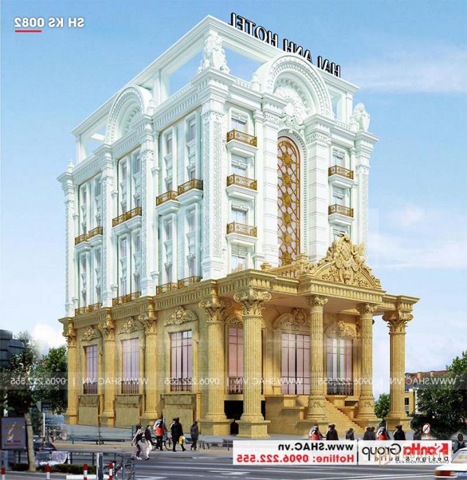 Khách sạn 3 sao tân cổ điển 6 tầng - KS 0082