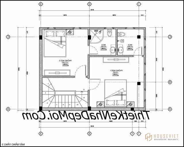 Tư vấn thiết kế nhà 6x8m