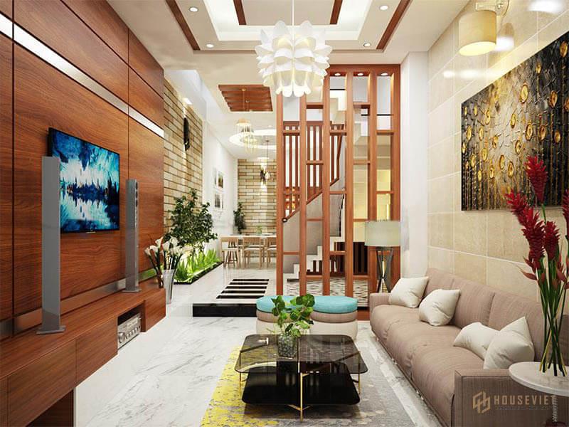 Nội thất bằng gỗ tạo vẻ sang trọng