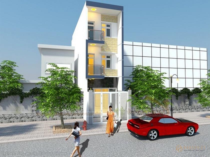 Hệ mái bằng đặc biệt phù hợp với phong cách thiết kế nhà hiện đại