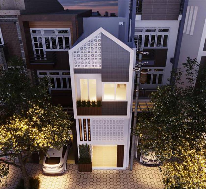 Thiết kế mái dốc độc đáo