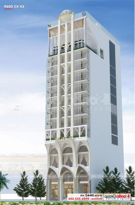 Khách sạn 4 sao Sun Palace Boutique Đà Nẵng - thiết kế đẹp từng chi tiết 28 Phương án thiết kế khách sạn 4 sao tiện nghi