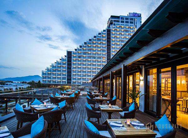 Các dịch vụ liên hoàn đáp ứng tiêu chuẩn thiết kế của khu nghỉ dưỡng