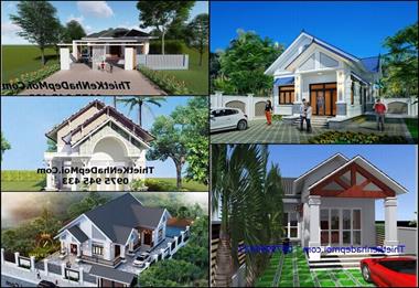 [ Modern ] 16 mẫu nhà cấp 4 mái thái hình chữ L lớn nhỏ phần 3