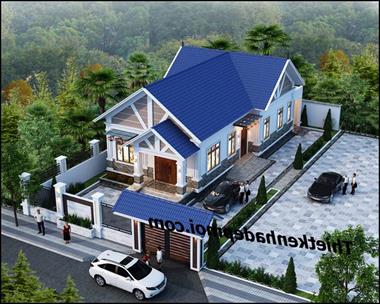 5 bộ hồ sơ xây nhà cấp 4 mái thái 4 phòng ngủ ở nông thôn 2022