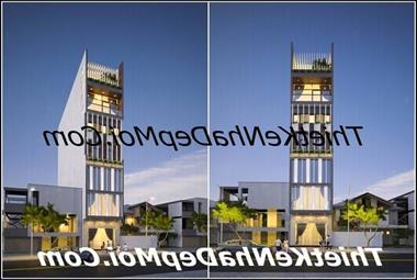 Thiết kế khách sạn hiện đại 7 tầng 5 × 20 theo tiêu chuẩn 2 3 sao hiện đại