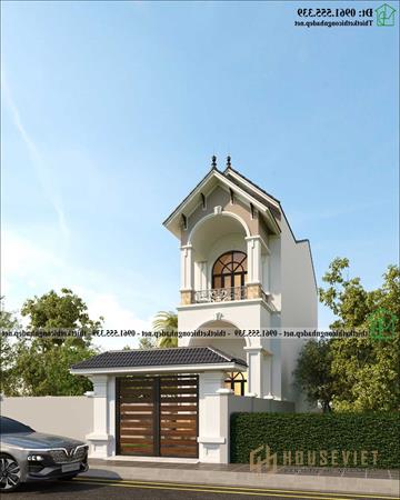 Nhà ống 2 tầng có gác lửng 4,5x15m NDNP2T35