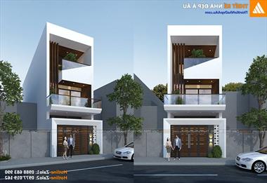 Mẫu thiết kế nhà phố 3 tầng đẹp tại Yên Thế Bắc Giang thoáng mát