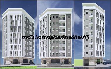 Mẫu thiết kế nhà cao tầng theo phong cách chung cư mini cho thuê anh Nhật Dĩ An