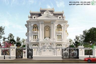 20 mẫu biệt thự 3 tầng cổ điển đẹp nhất Vịnh Bắc Bộ!