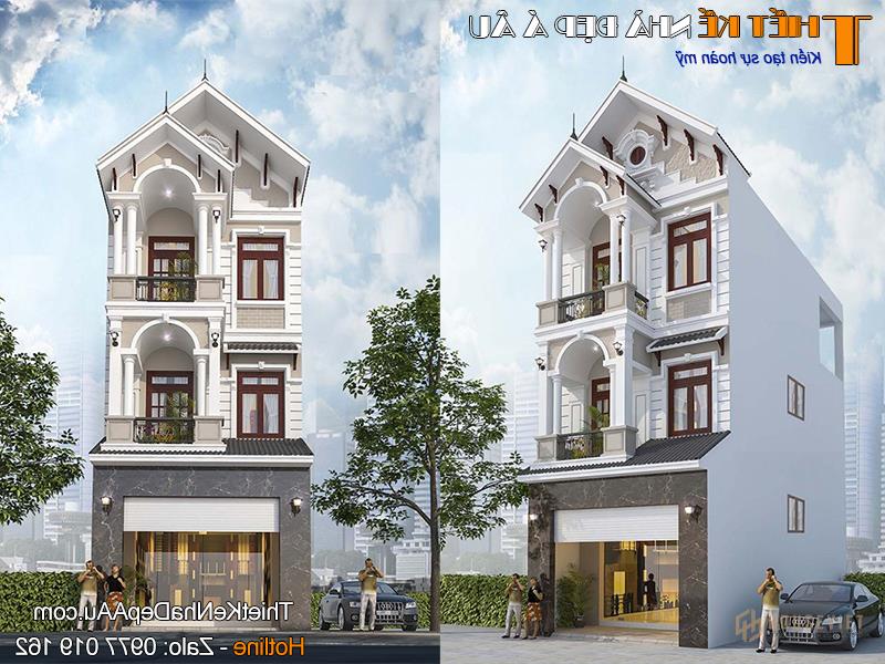 Mẫu nhà phố đẹp