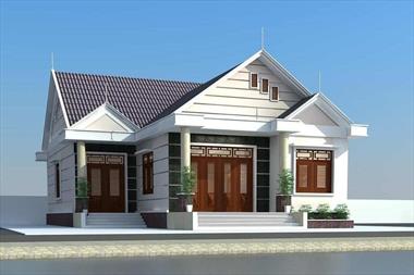 Nhà Cấp 4 3 Phòng Ngủ 5 × 20 | 5 + Mẫu Nhà Cấp 4 Đẹp