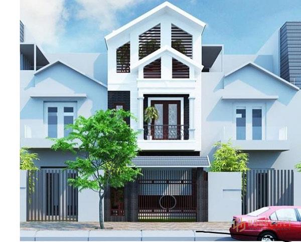 Mẫu nhà 5x10m với thiết kế mới lạ và cách phối màu hấp dẫn